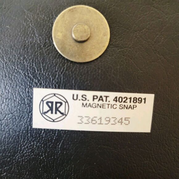 Vintage Rivage Patchwork  Exotic Frog Skin Design Crossbody/Shoulde - Picture 9 of 11